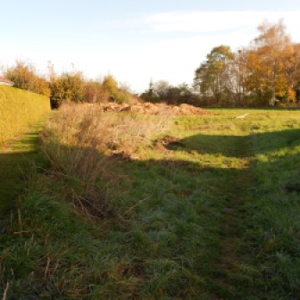 Das Grundstück November 2014